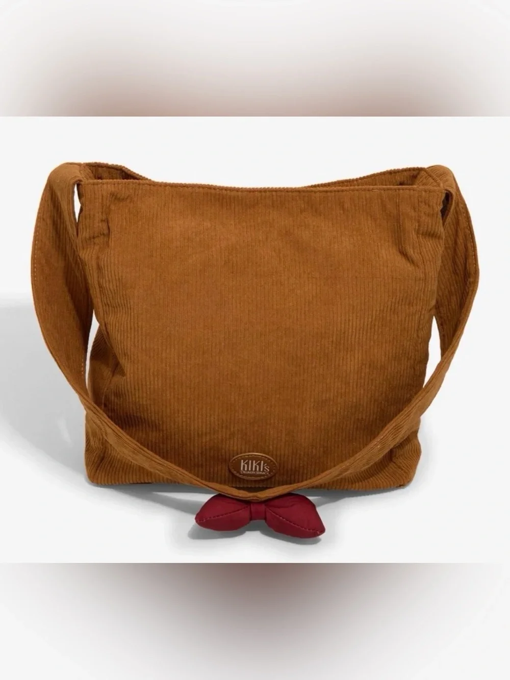 NWT Studio GHIB Kiki delivery cameo corduroy messenger bag - Picture 3 of 8